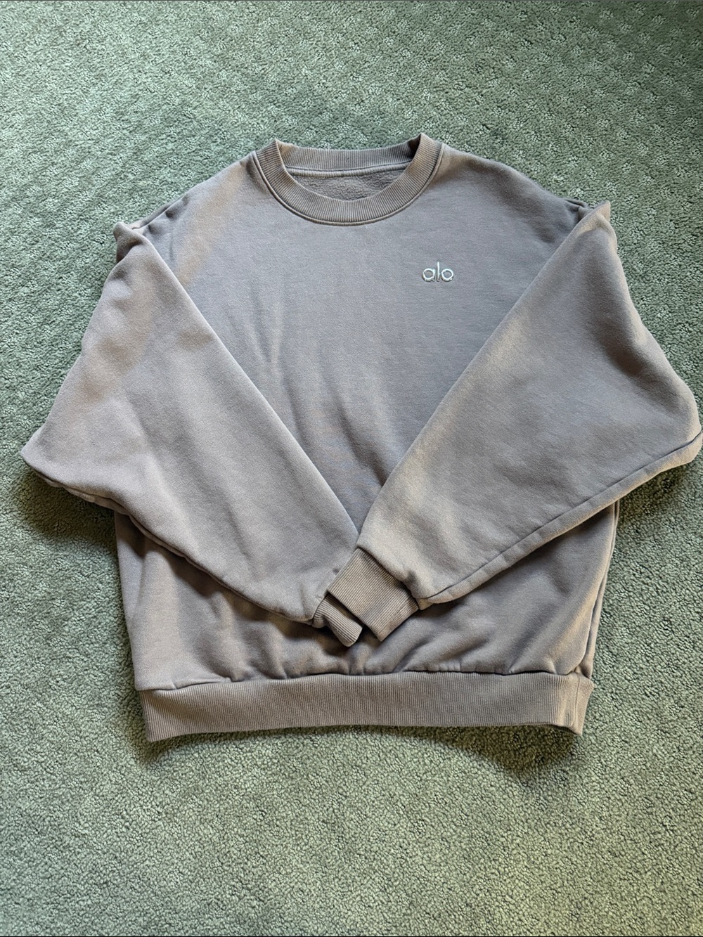 ALO Yoga Women’s Crewneck Sweatshirt - Mushroom
